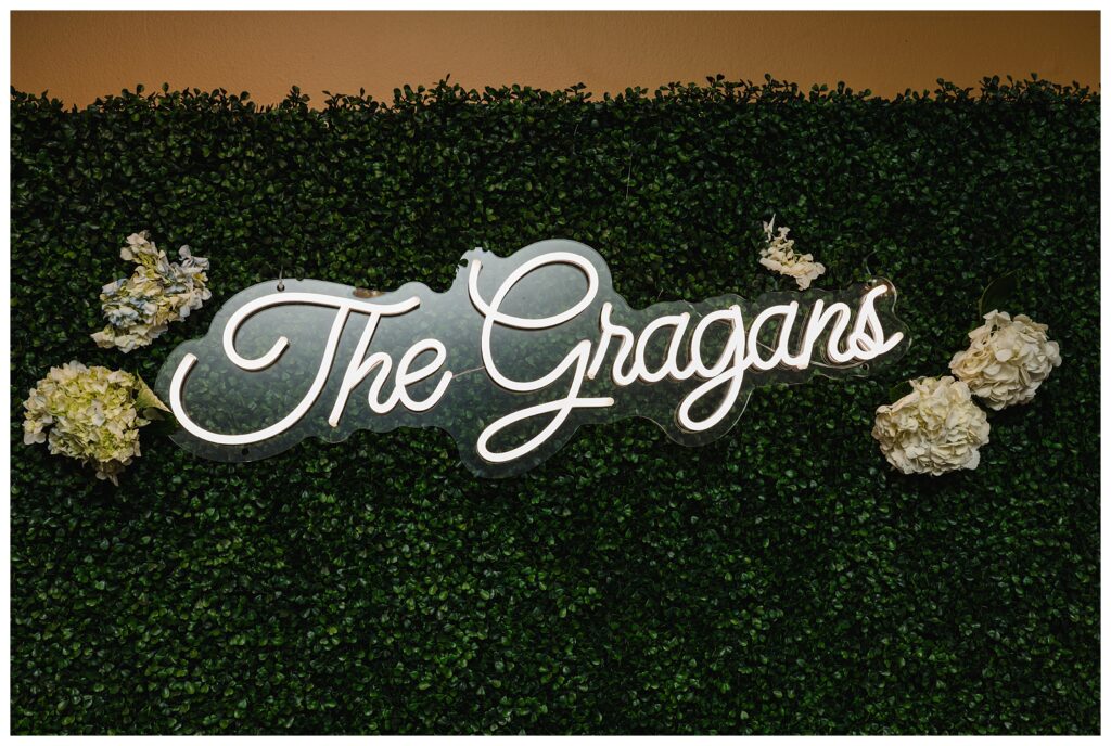 The Gragans sign